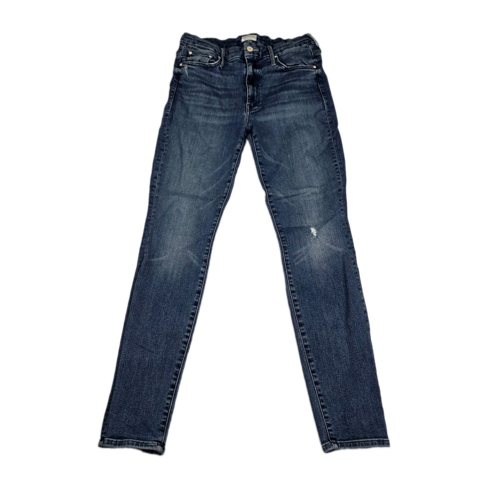 Mother Jeans Womens Size 30 High Waisted Looker Getalongs Skinny Fit Blue Denim